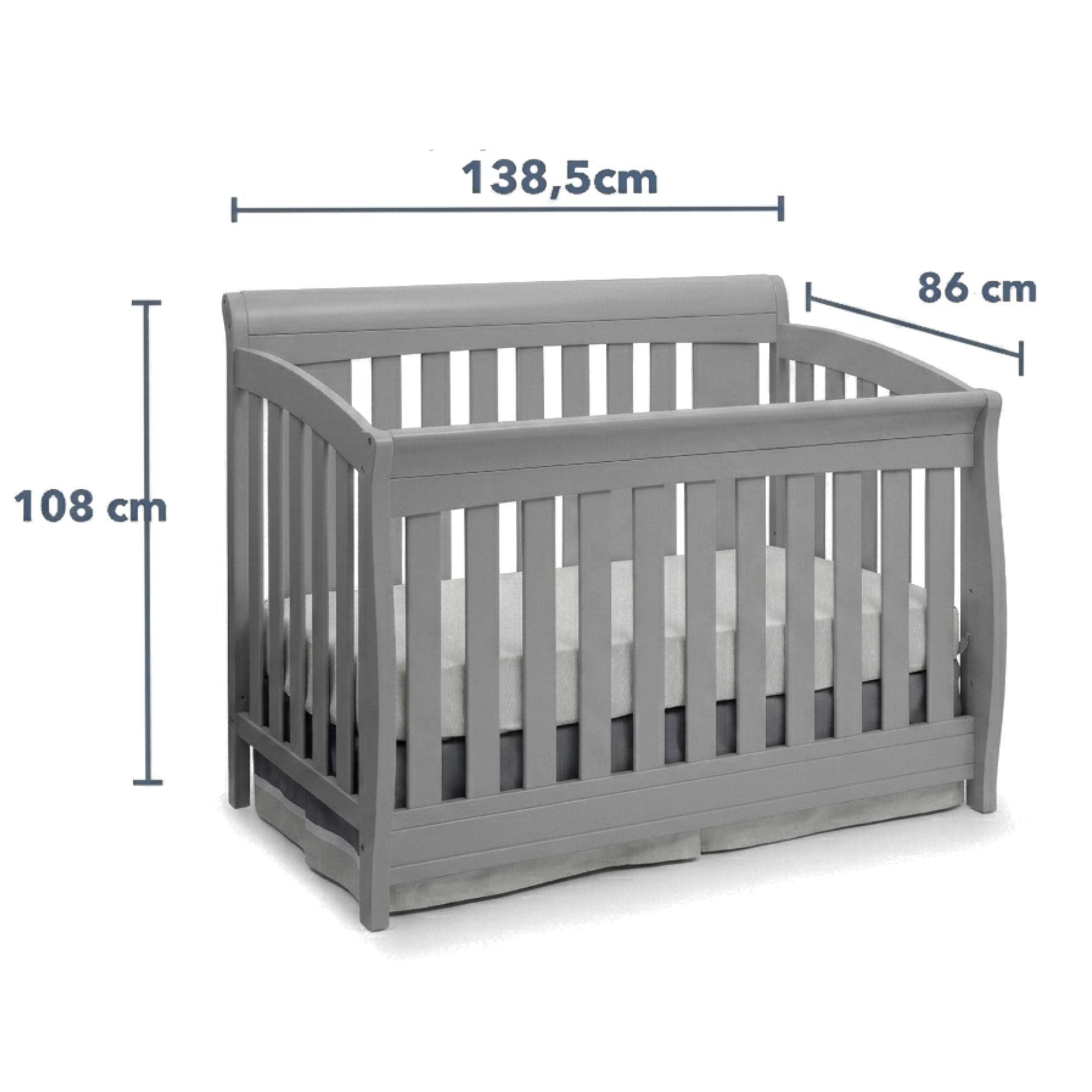 Cuna 4 en 1 Clermont Delta Childrens Products-2