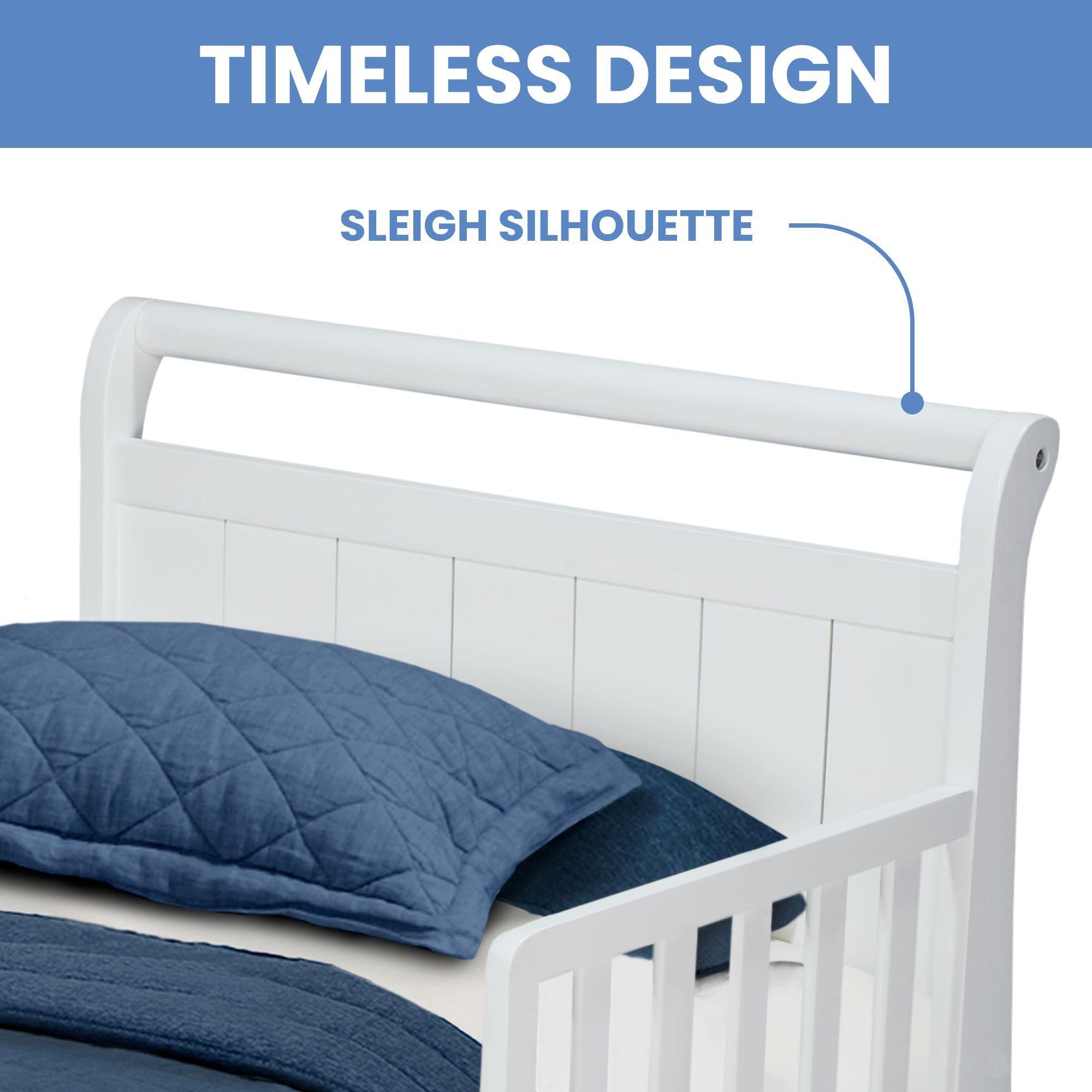 Cama de transición para blanca trineo-2