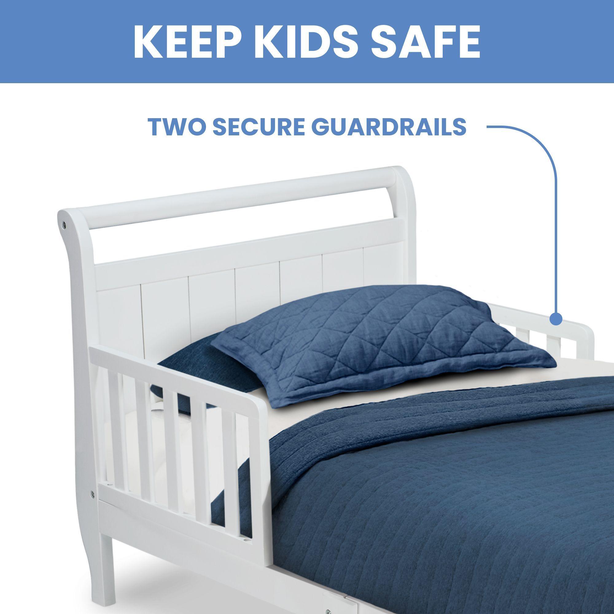 Cama de transición para blanca trineo-3