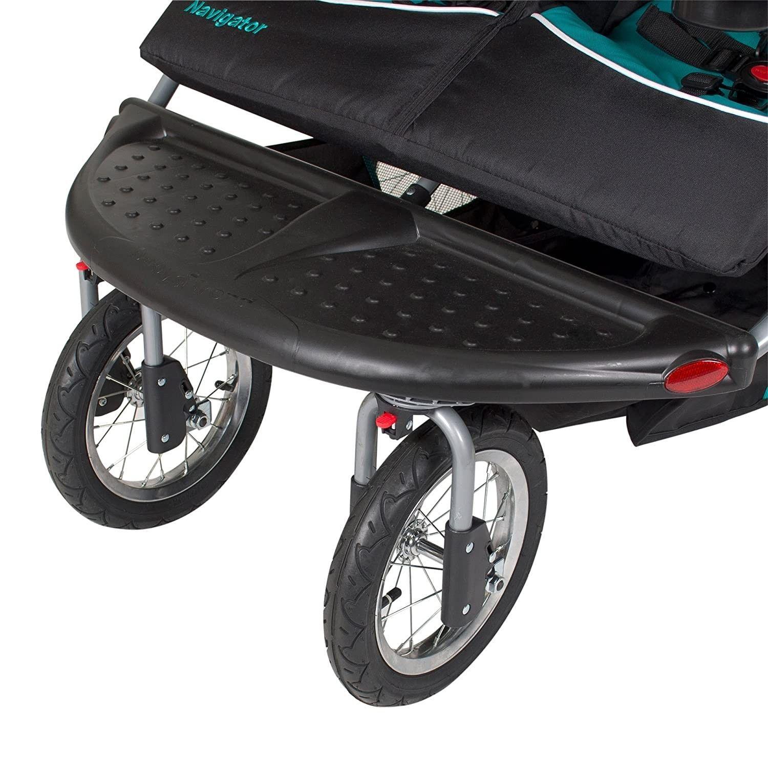 COCHE DOBLE JOGGER NAVIGATOR TROPIC BABY TREND-1