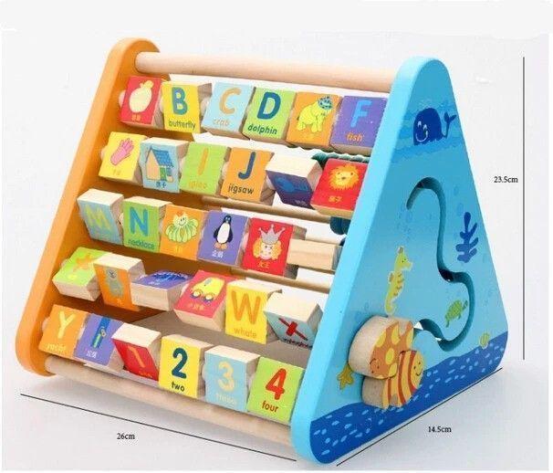 Multifuncional de aprendizaje 5 caras.-6