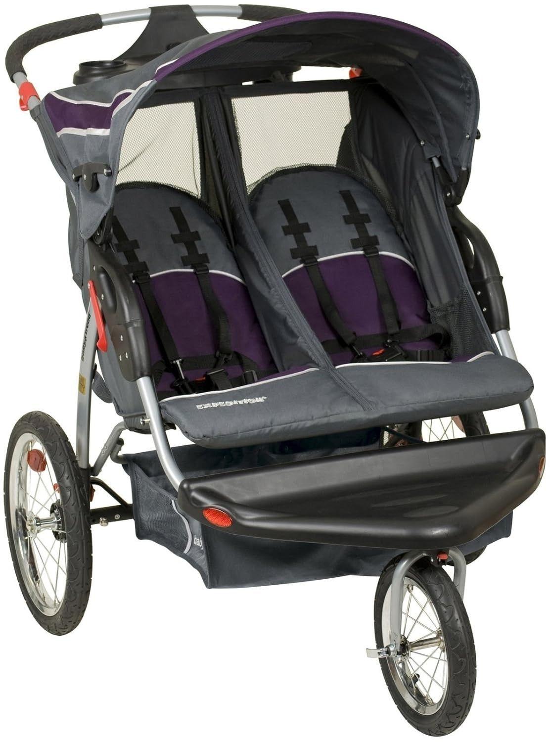 Coche Doble expedition Jogger Elixer Baby trend-0