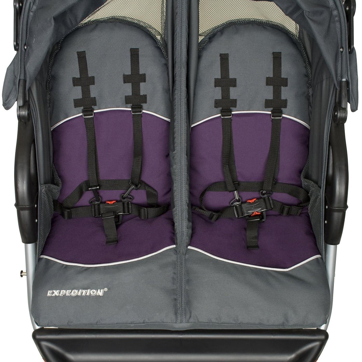 Coche Doble expedition Jogger Elixer Baby trend-4