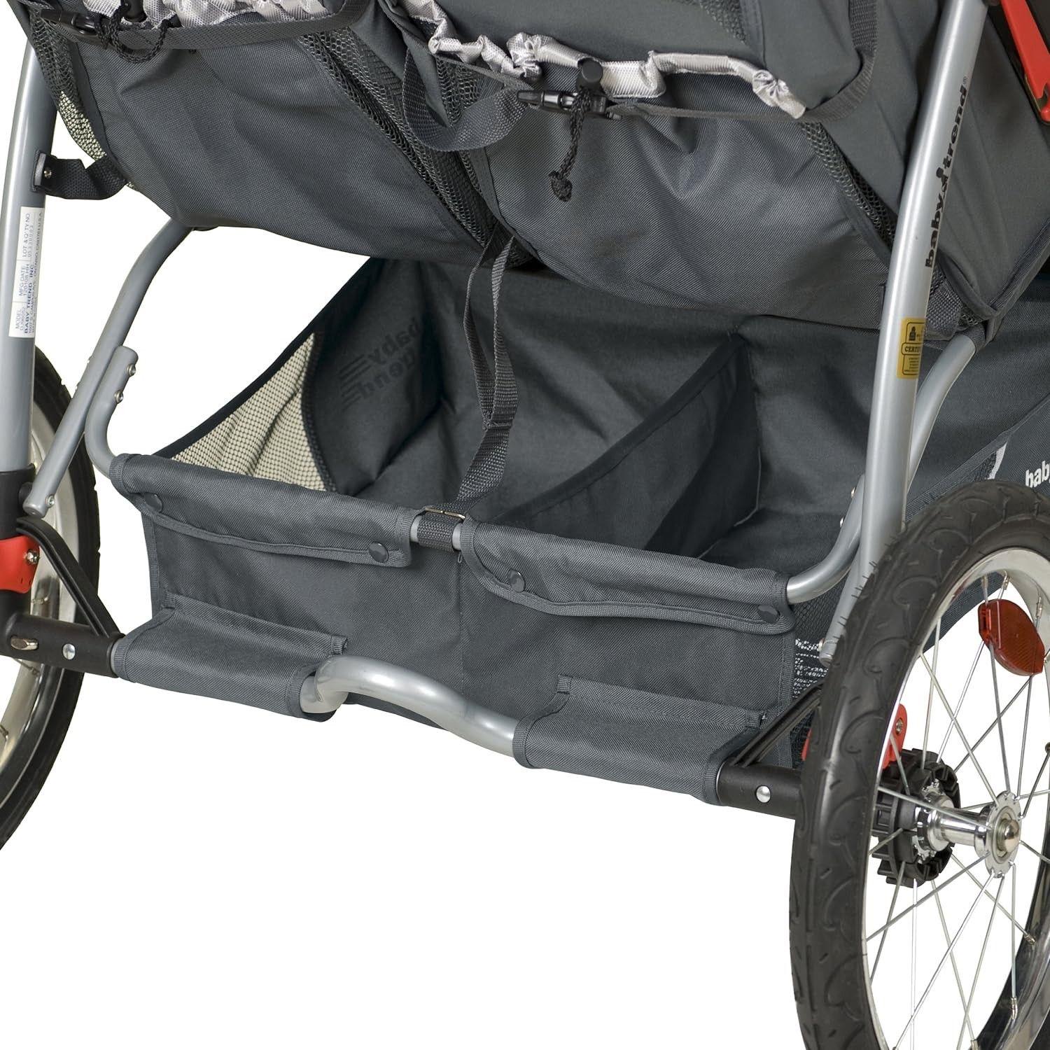 Coche Doble expedition Jogger Elixer Baby trend-5