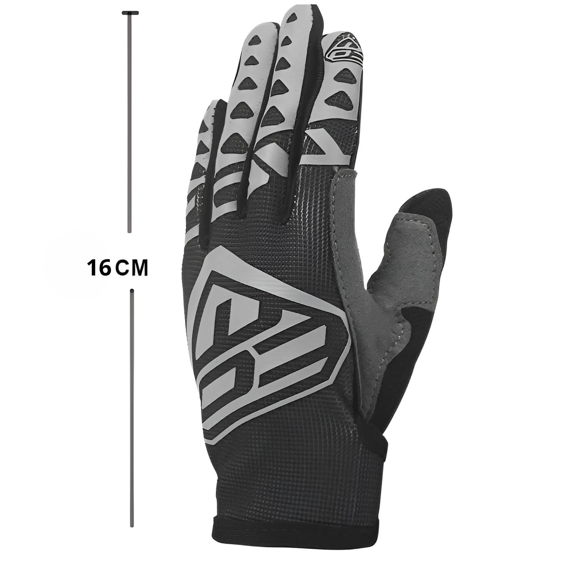 Guante Bicicleta ninos talla 5 Black-4