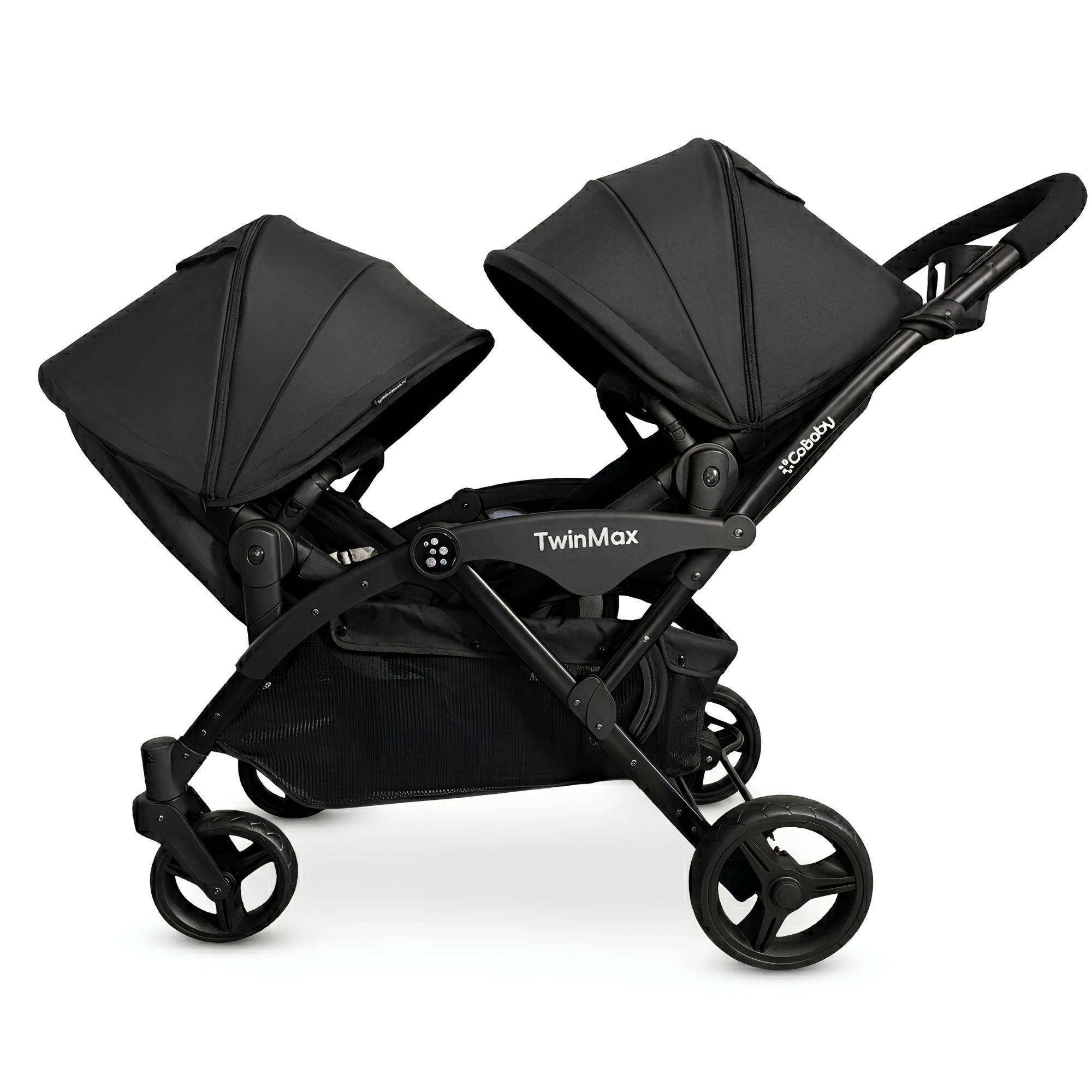 COCHE DOBLE COBABY TWINMAX 2.0 BLACK-0