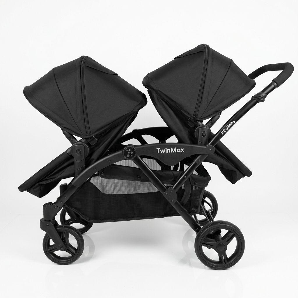 COCHE DOBLE COBABY TWINMAX 2.0 BLACK-7