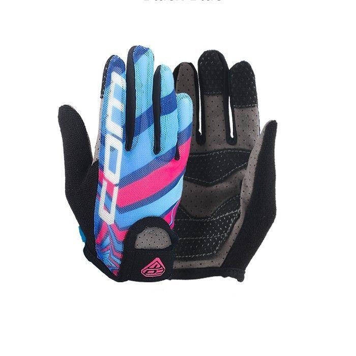 Guante Bicicleta ninos talla 5 red Blue-0