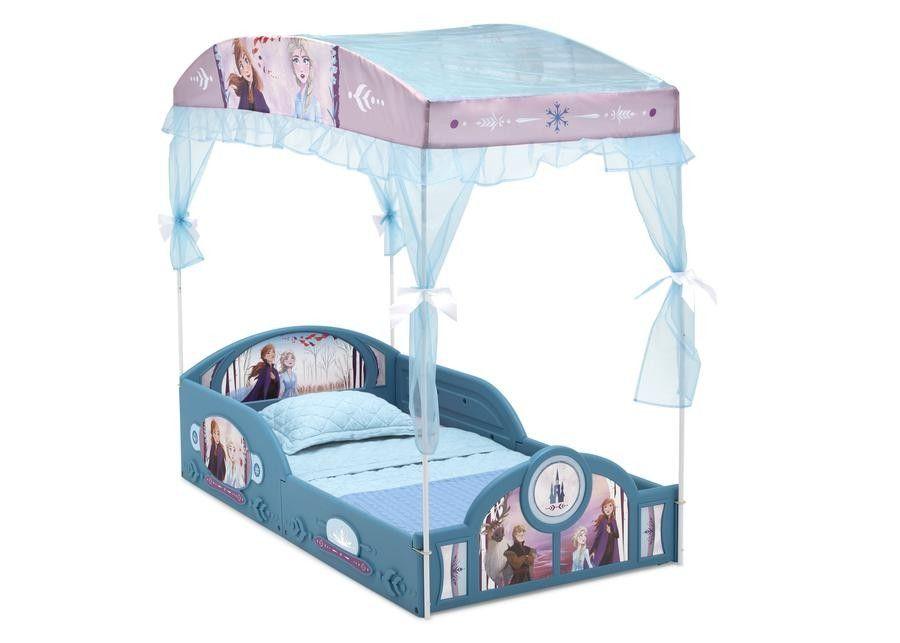 Cama de transición Frozen con Toldo-2