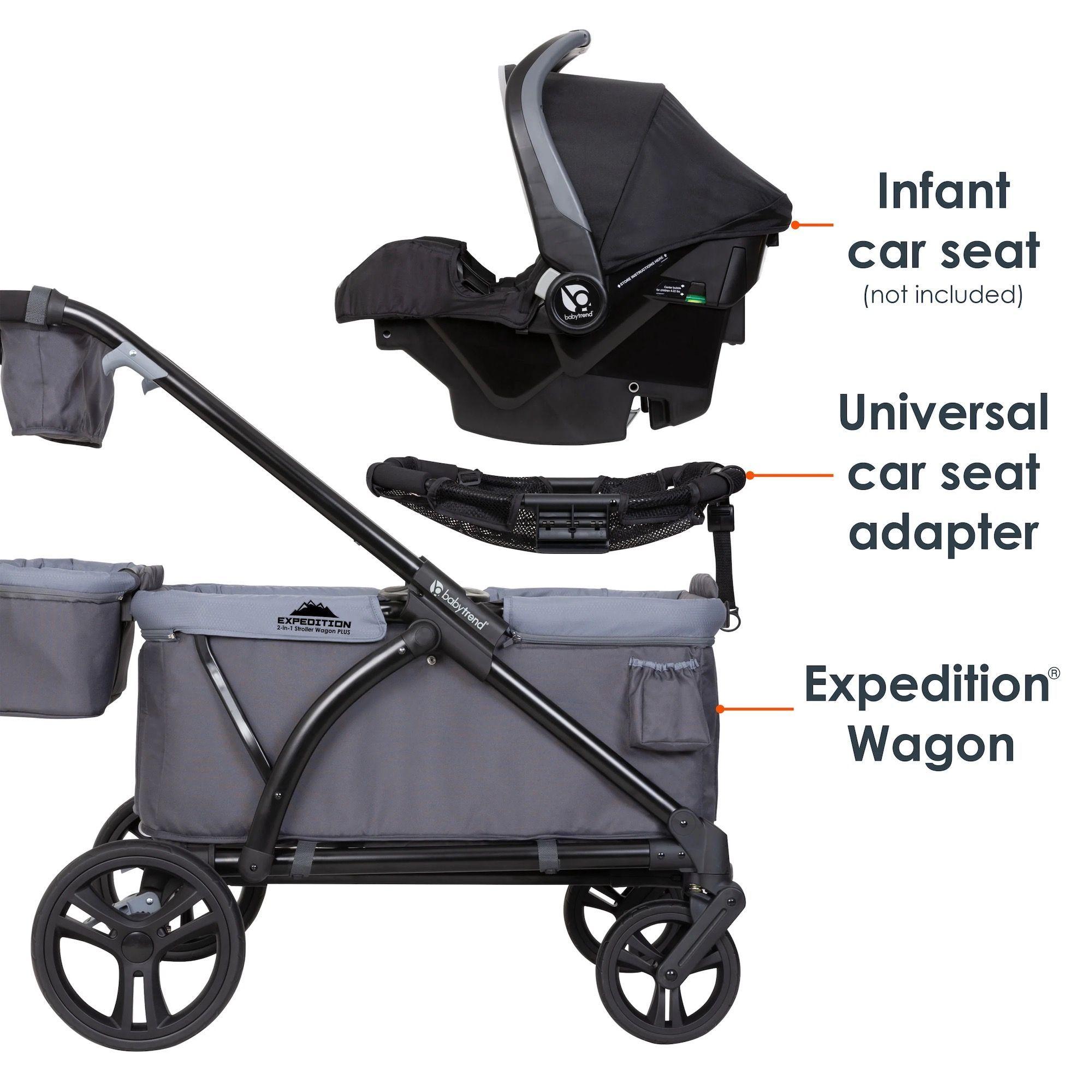 CARRO PASEO WAGON Y COCHE DOBLE MUV EXPEDITION 2 EN 1-4