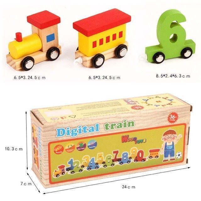 Trencito  de madera con numeros del 0 al 9-2