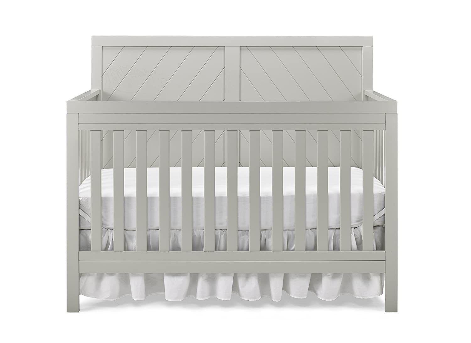 Cuna de madera Fisher Price Misty Grey-1