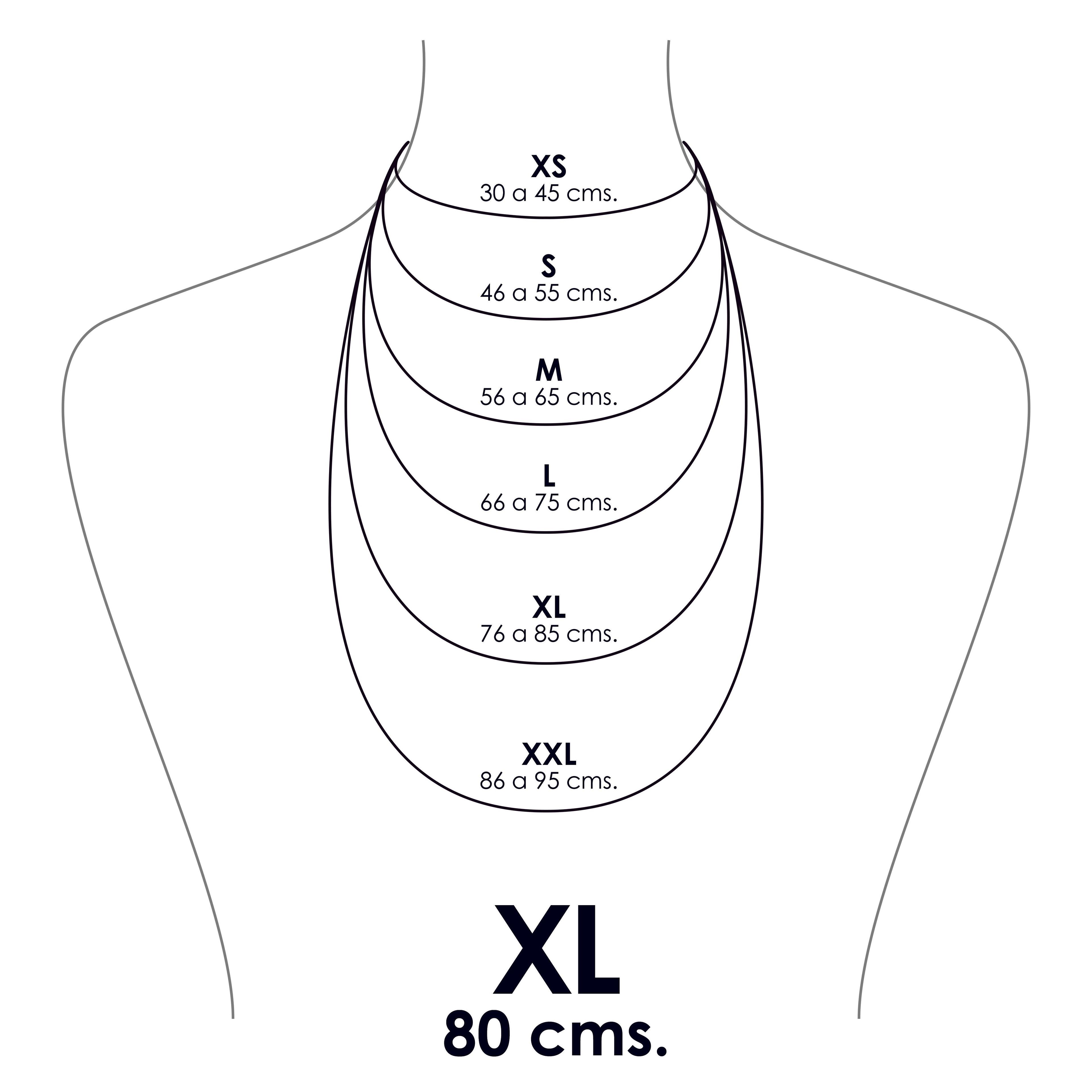 Collar madera resina y cristales turcos verdes-3