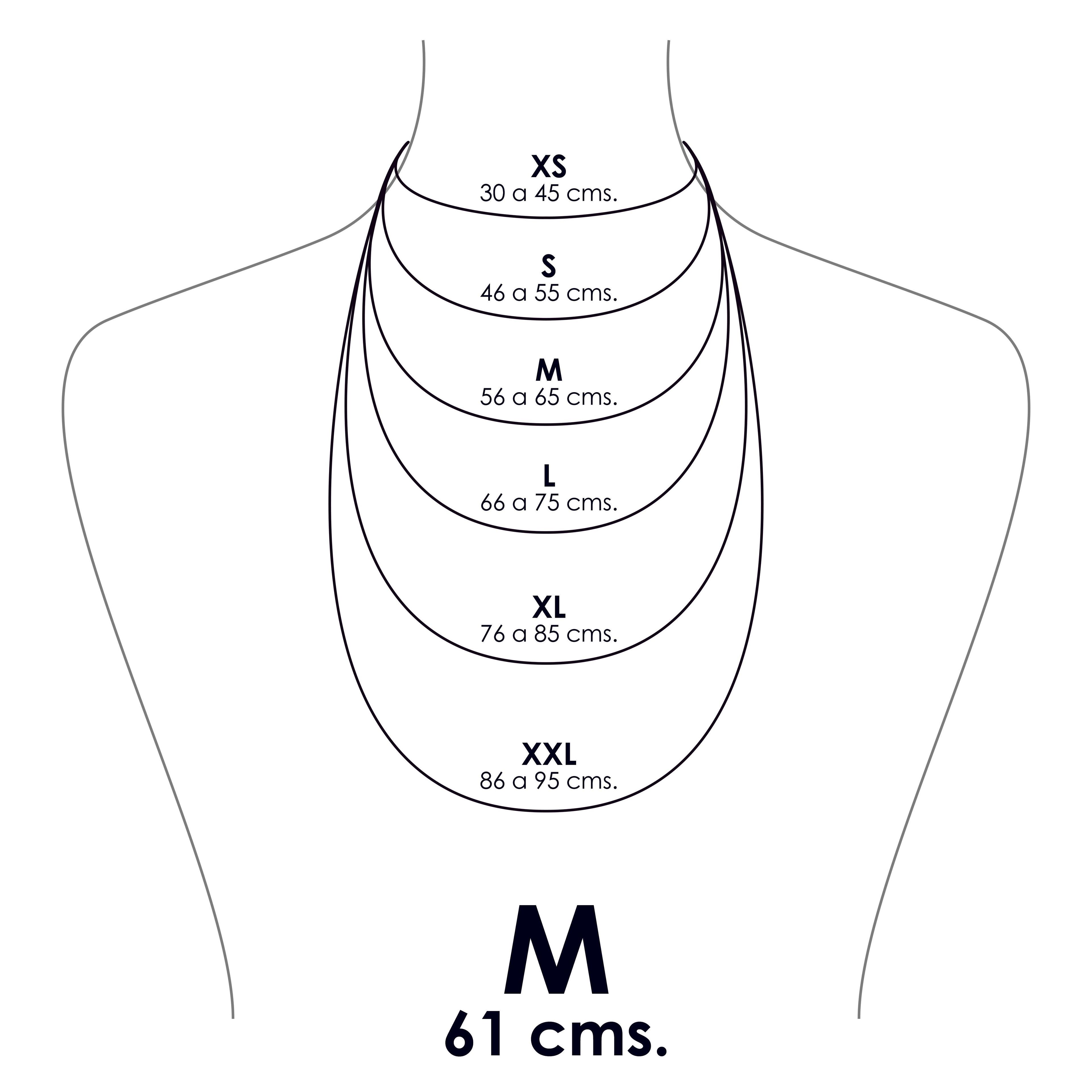 Collar Elefante cristales turcos y metal simil plata-3