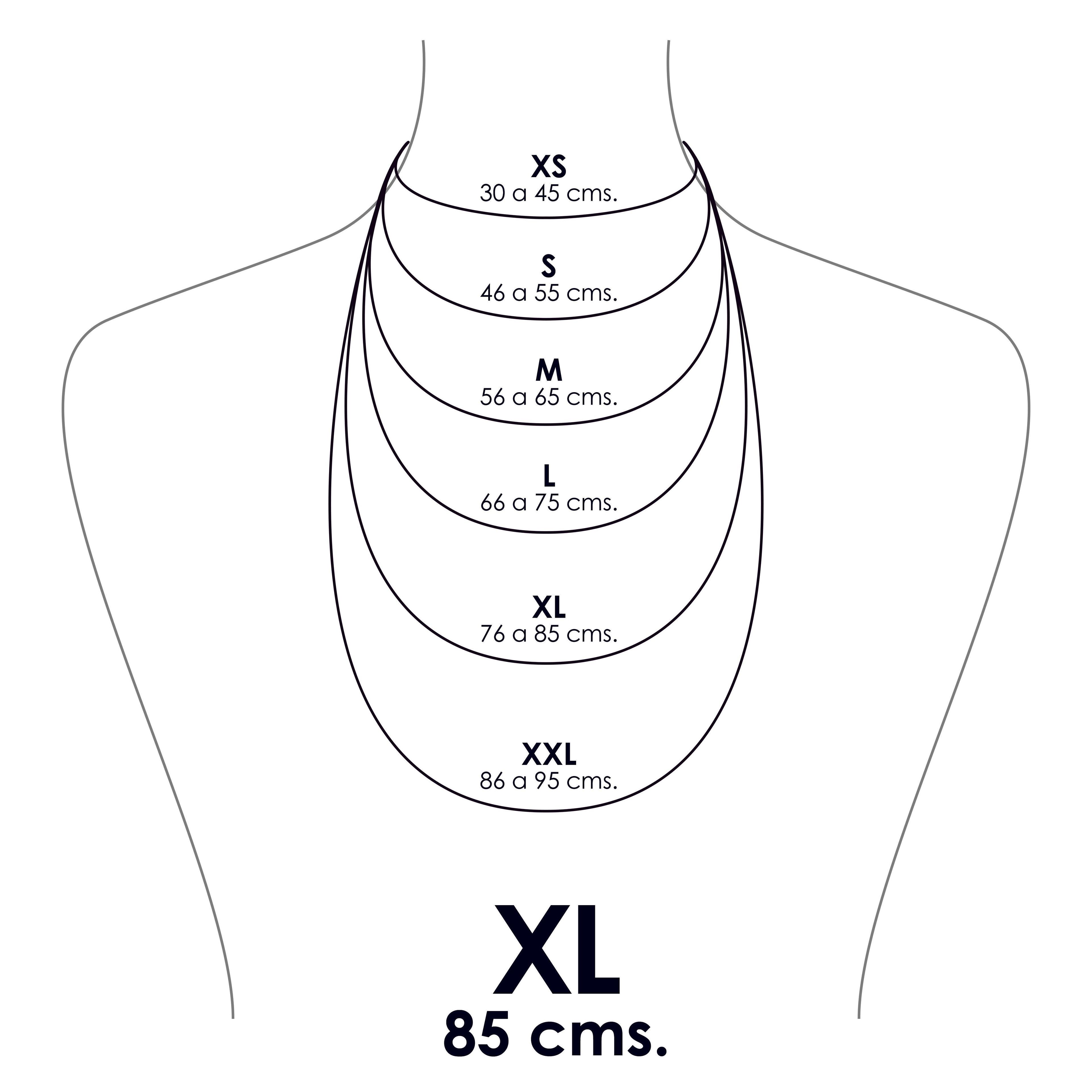 Collar cerámica cristales turcos y resina-3