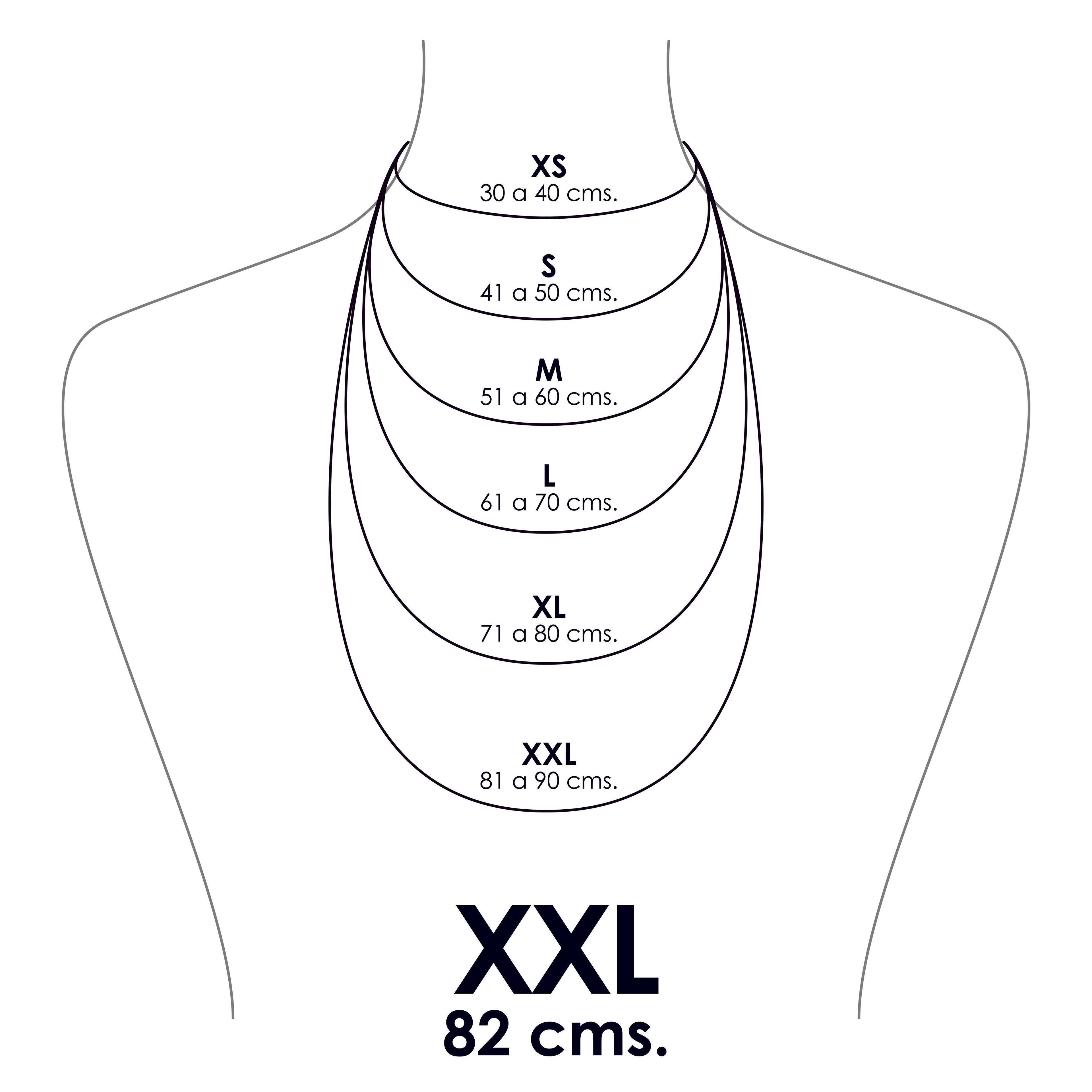 Collar de Cristales Turcos y Resina Caramelo-3