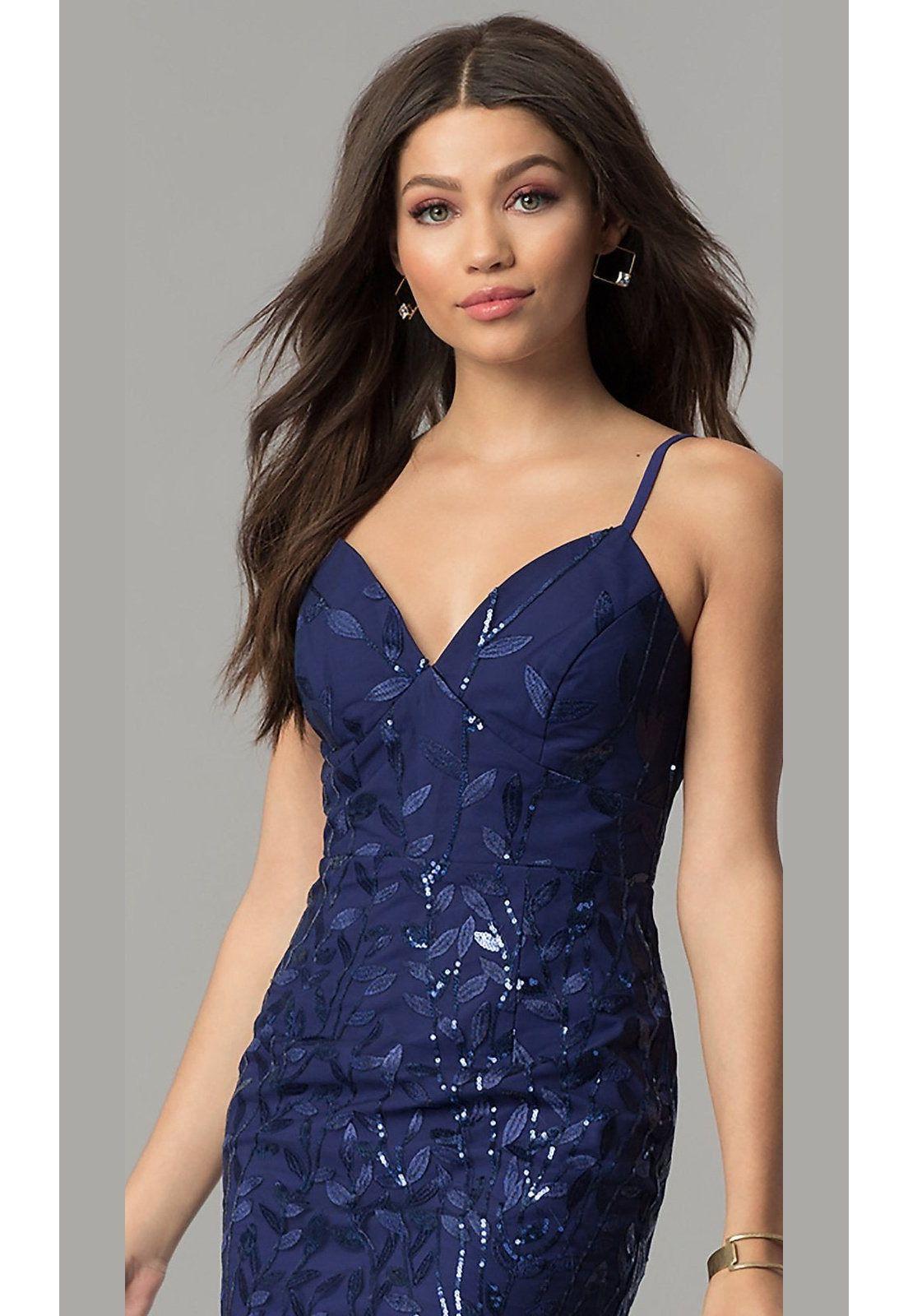 VESTIDO CORTO C8952 AZUL-3