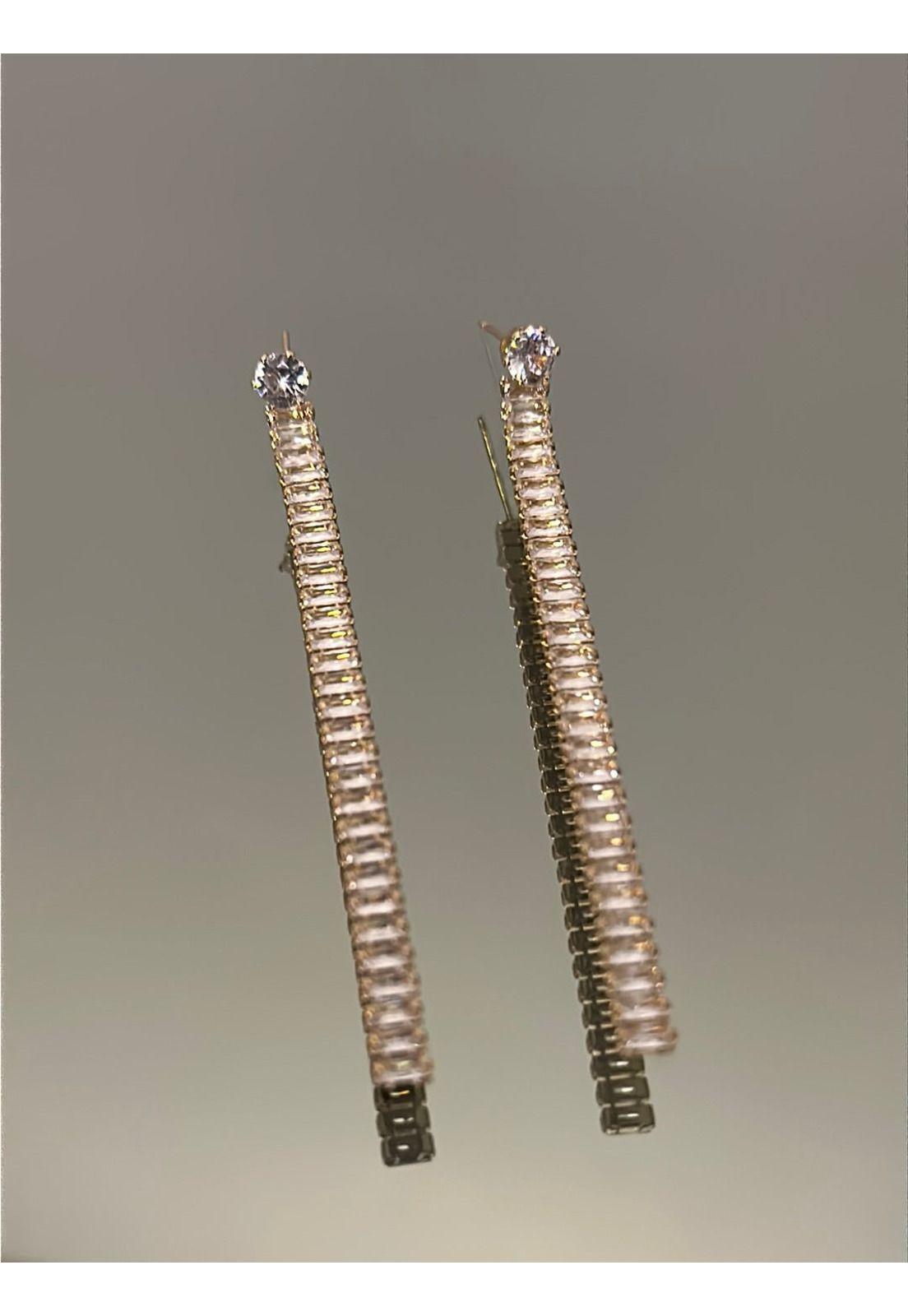 ARO LINEA CON STRASS DORADO-4
