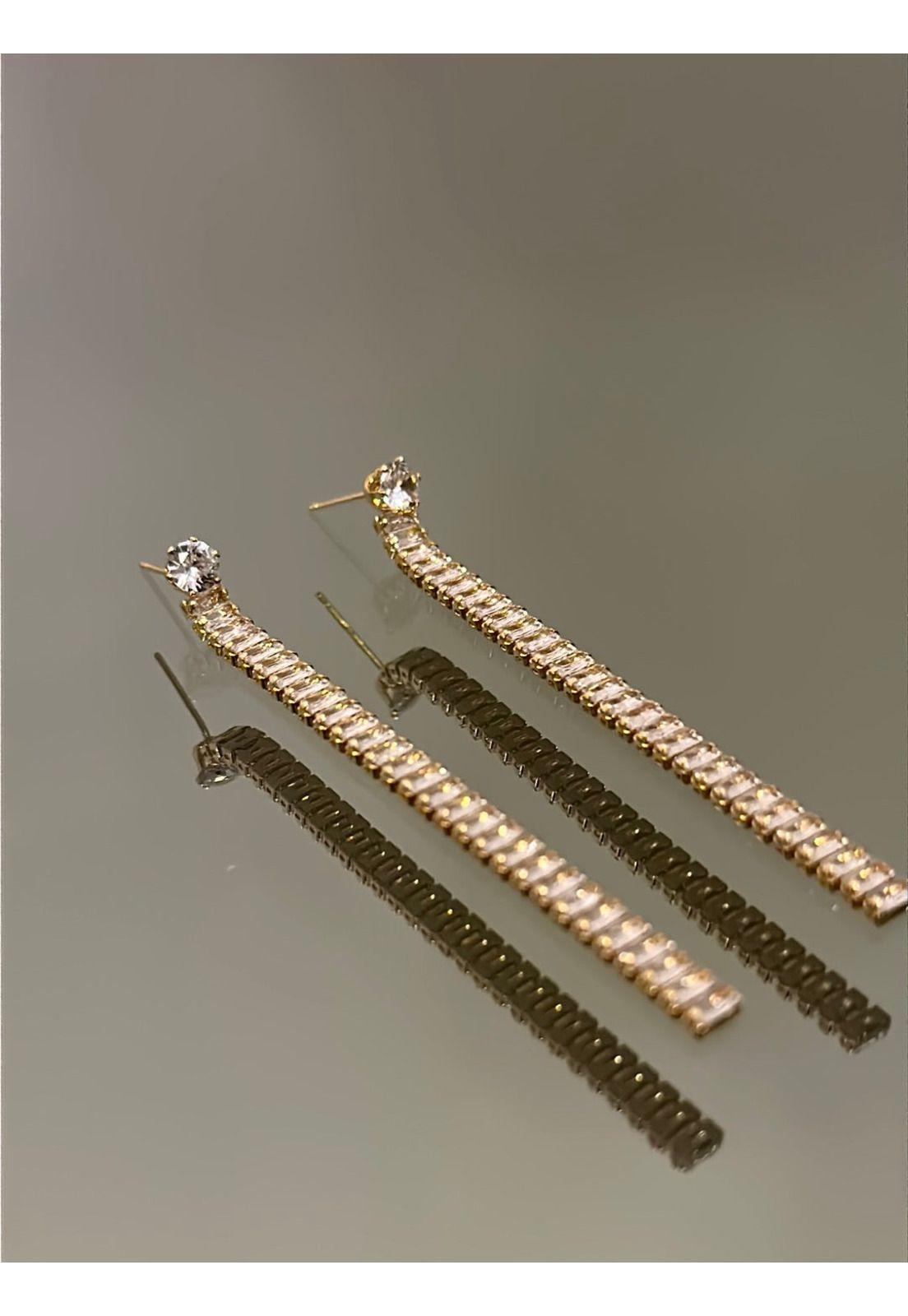 ARO LINEA CON STRASS DORADO-5