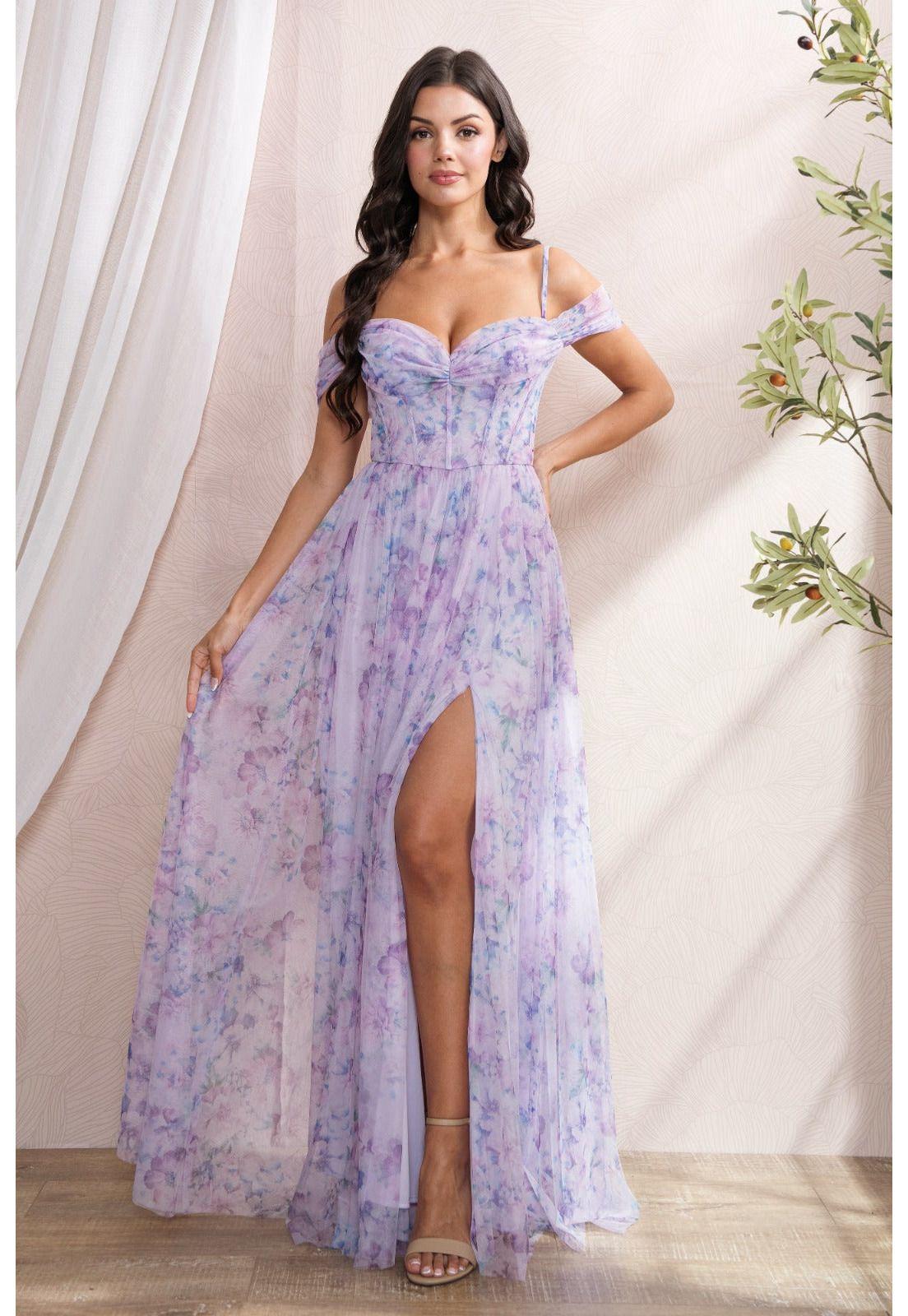 VESTIDO LARGO VIOLET DREAM-2