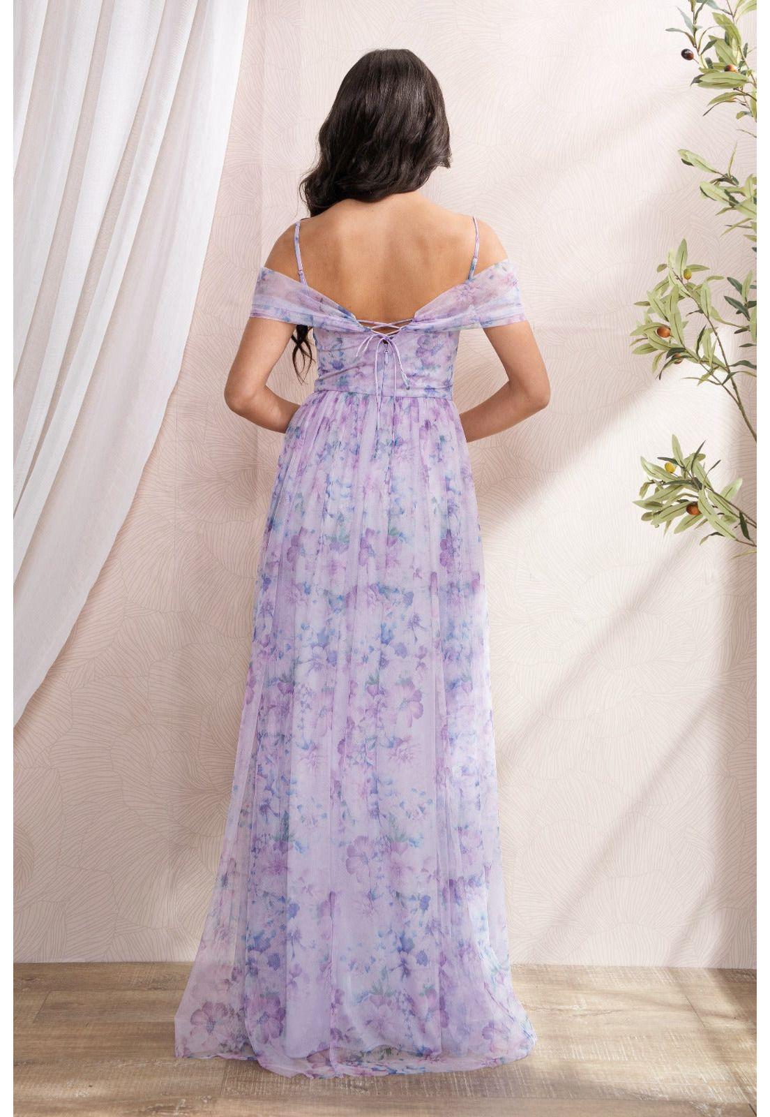 VESTIDO LARGO VIOLET DREAM-3