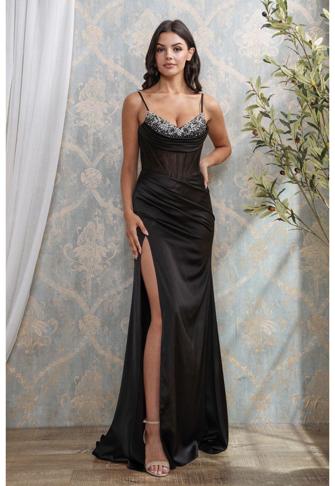 VESTIDO LARGO LUNA NEGRO-1