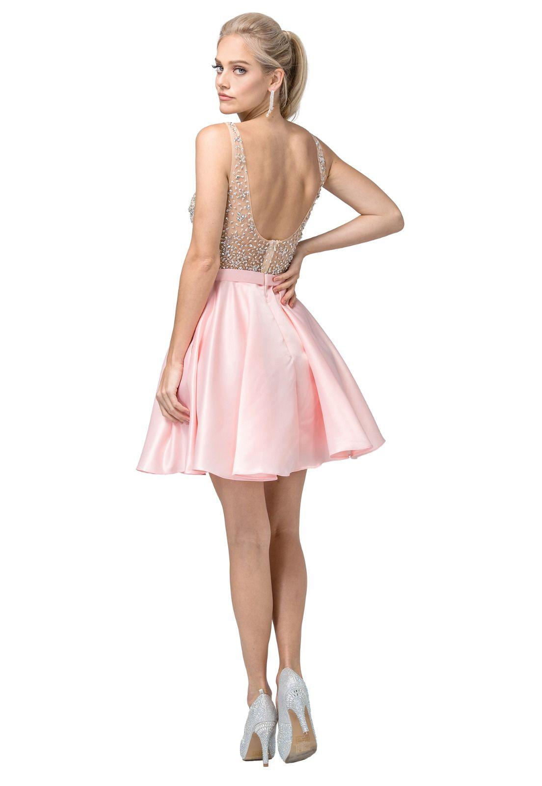 VESTIDO CORTO C3092 BURDEO-2