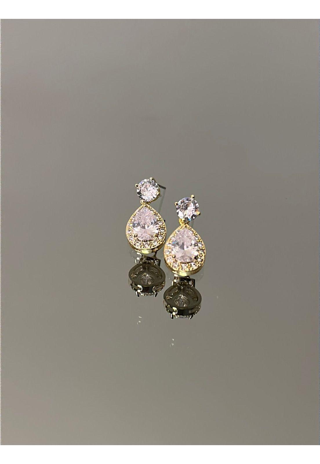 ARO DE STRASS ARO15 DORADO-4