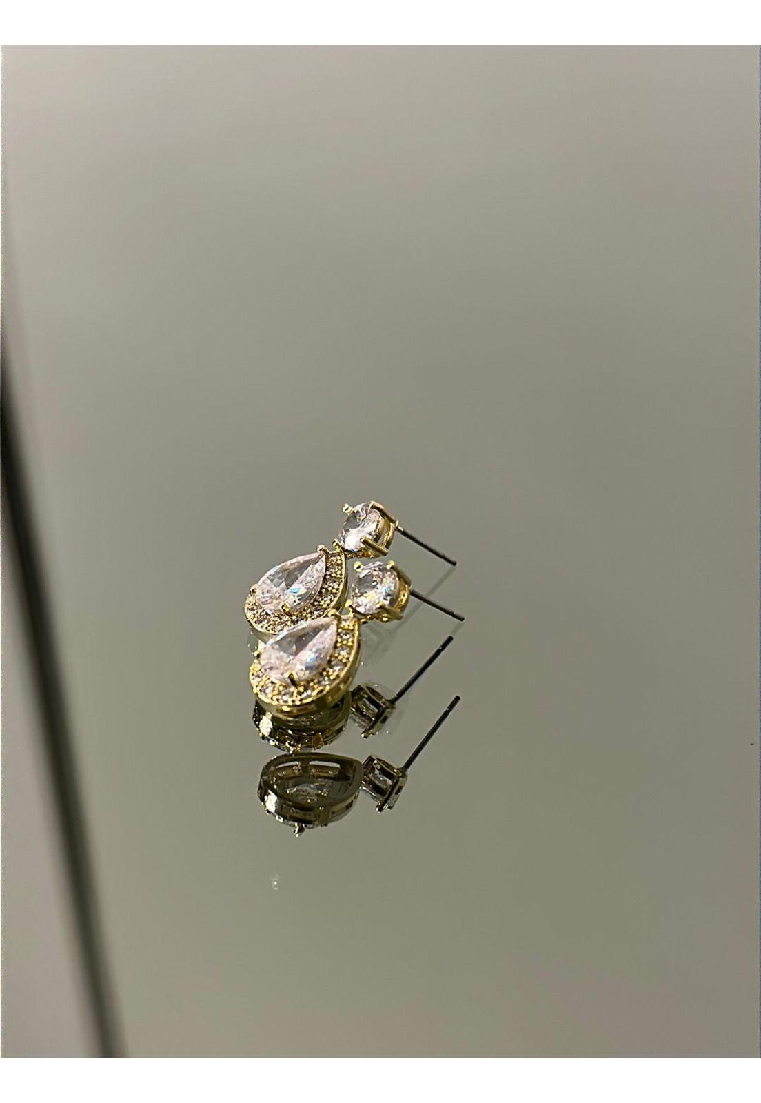 ARO DE STRASS ARO15 DORADO-5