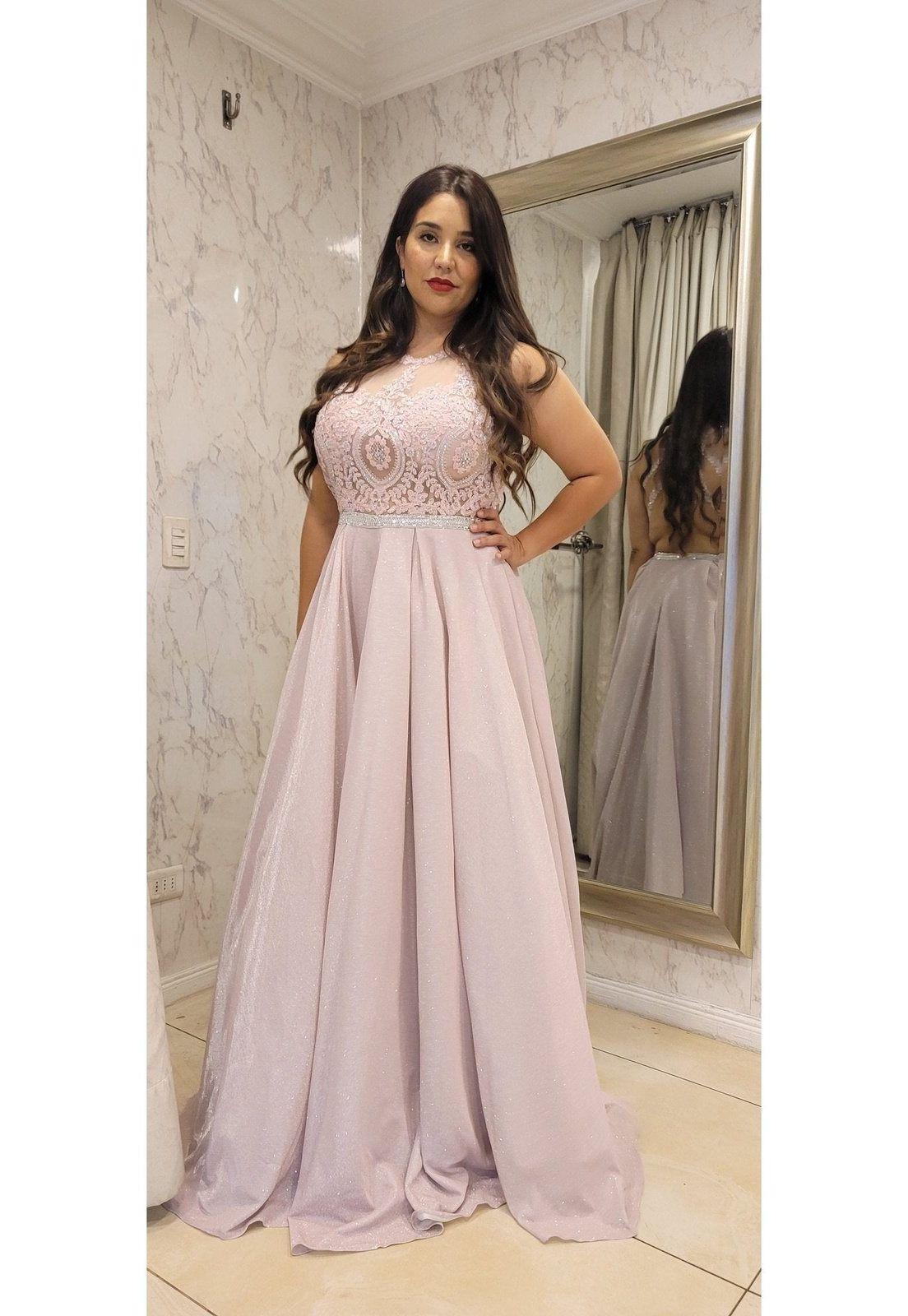 VESTIDO DE FIESTA LARGO L2829-3