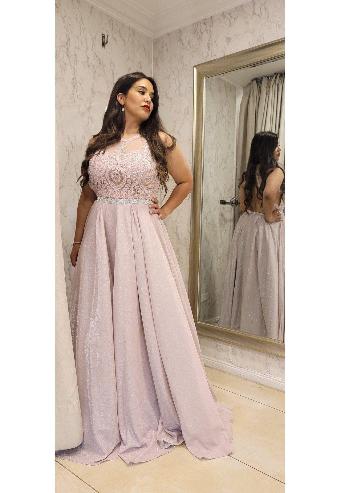 VESTIDO DE FIESTA LARGO L2829-4