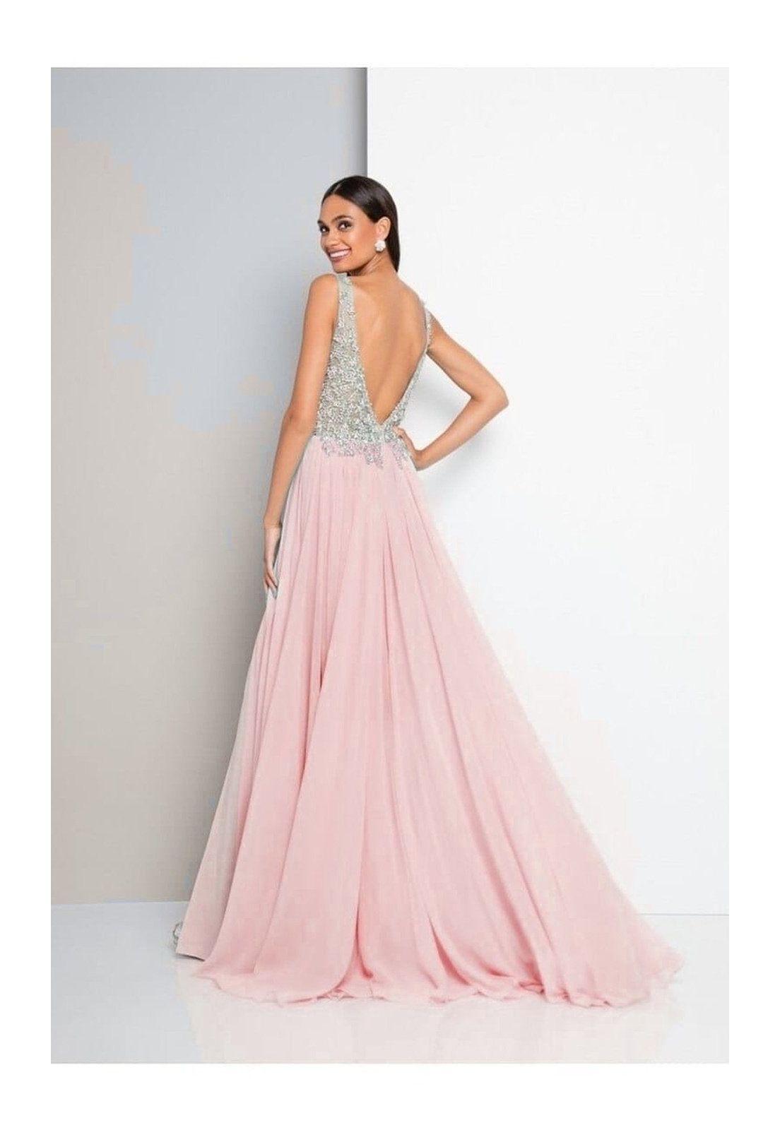 VESTIDO LARGO L5204 CORAL-2