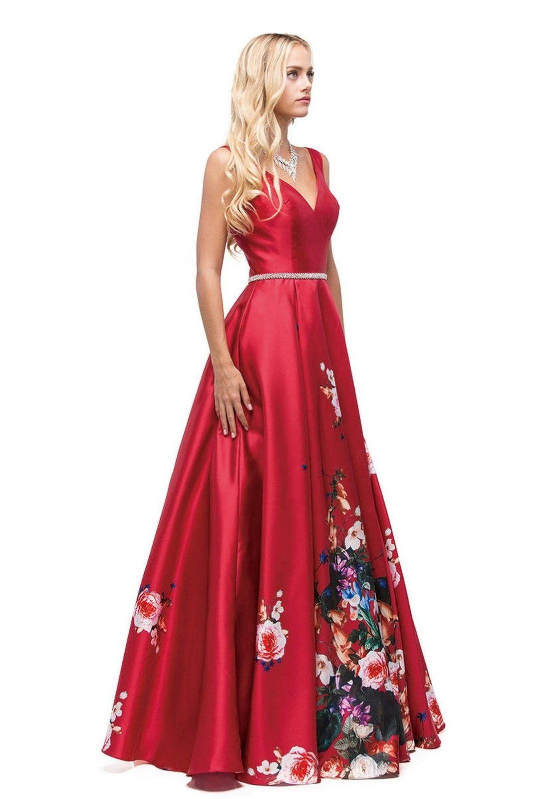VESTIDO LARGO L9920 BURDEO-2
