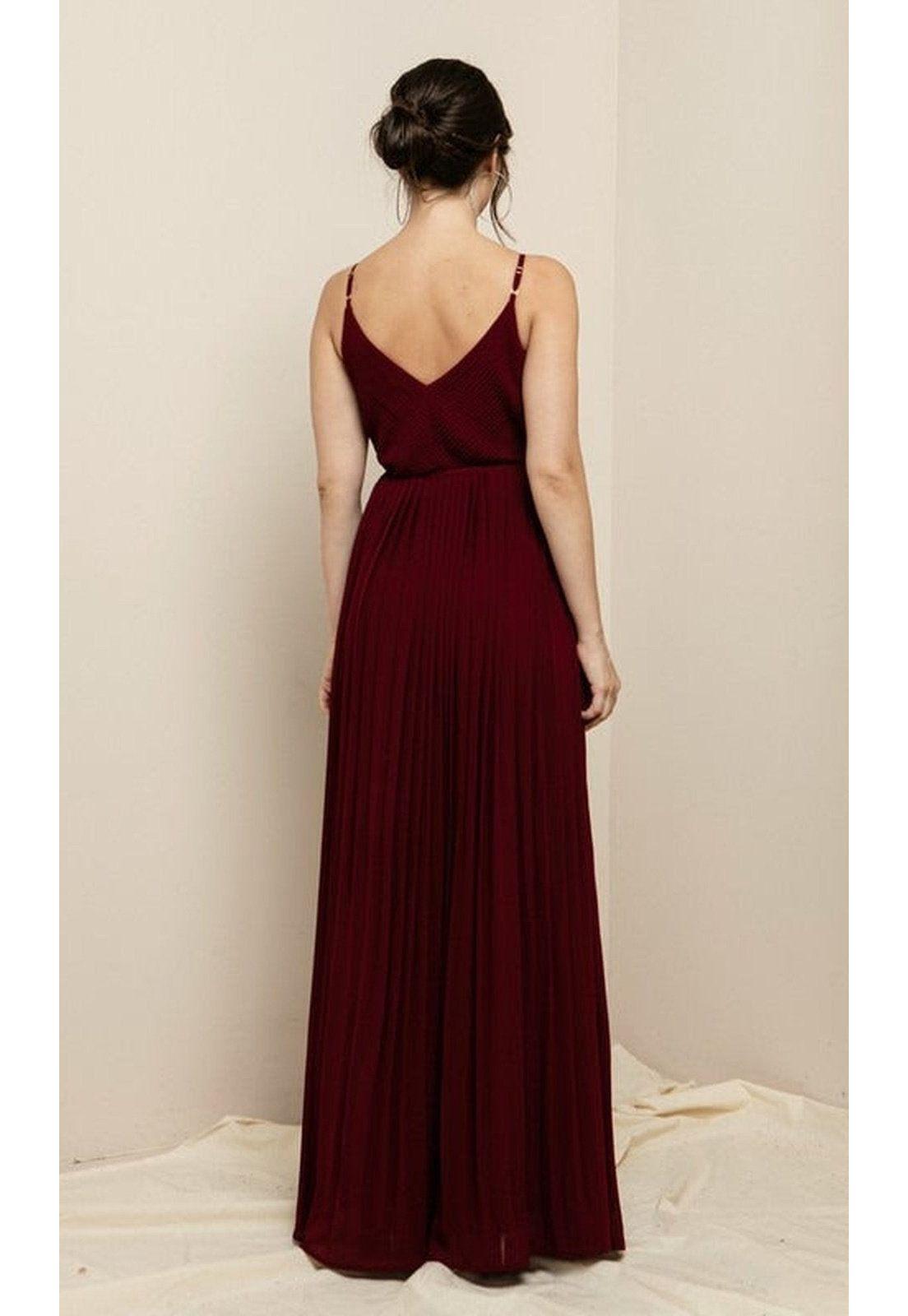 VESTIDO LARGO L19491 BURDEO-2
