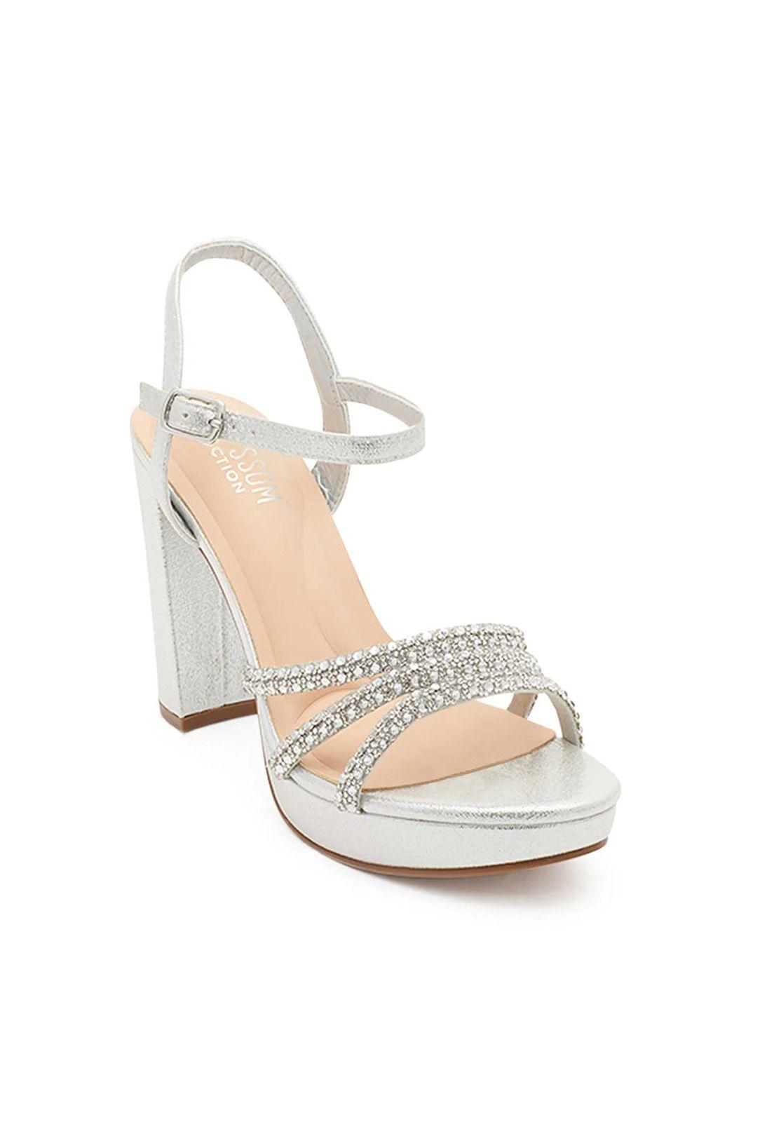 SANDALIA JANE-43 PLATEADO-0