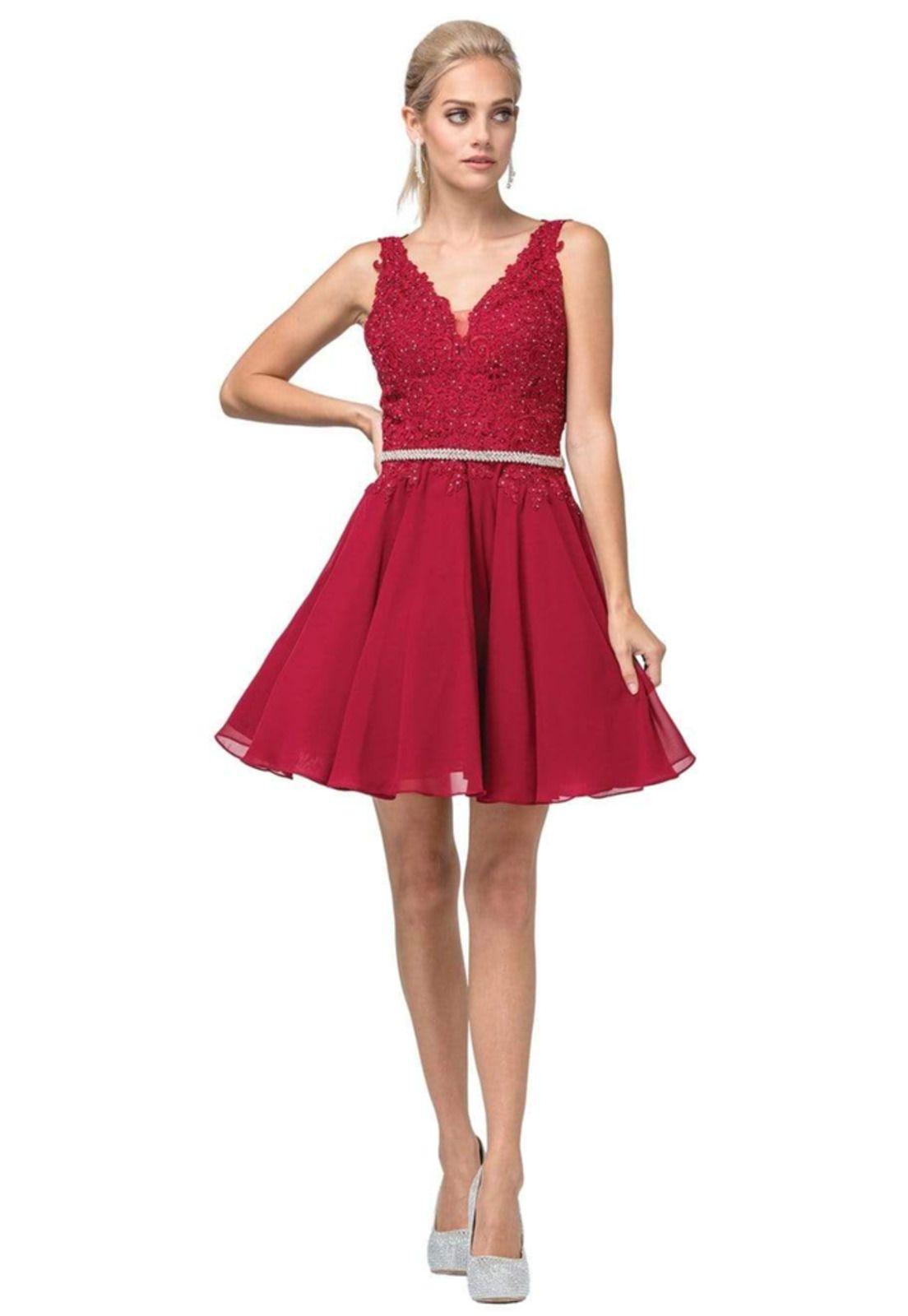 VESTIDO CORTO C3011 BURDEO-0