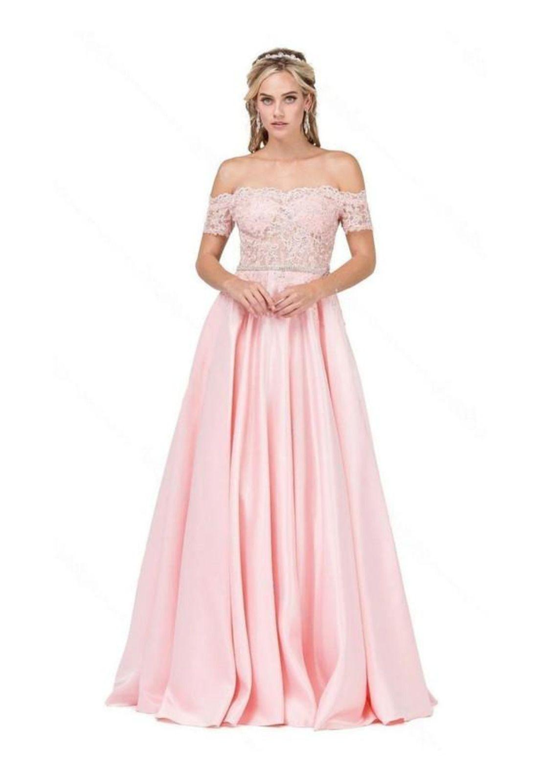 VESTIDO LARGO L2279 ROSADO-0