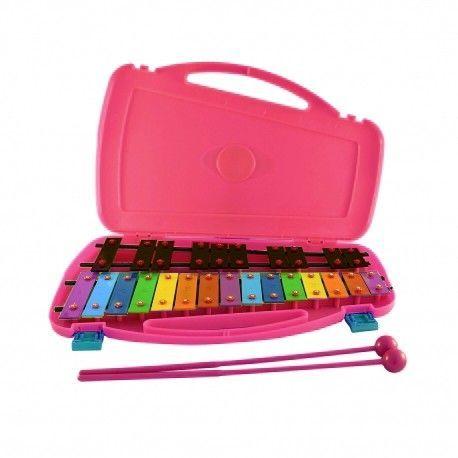 Metalófono Cromático 25 Notas RMX Fucsia Colores 030IMT6881-0