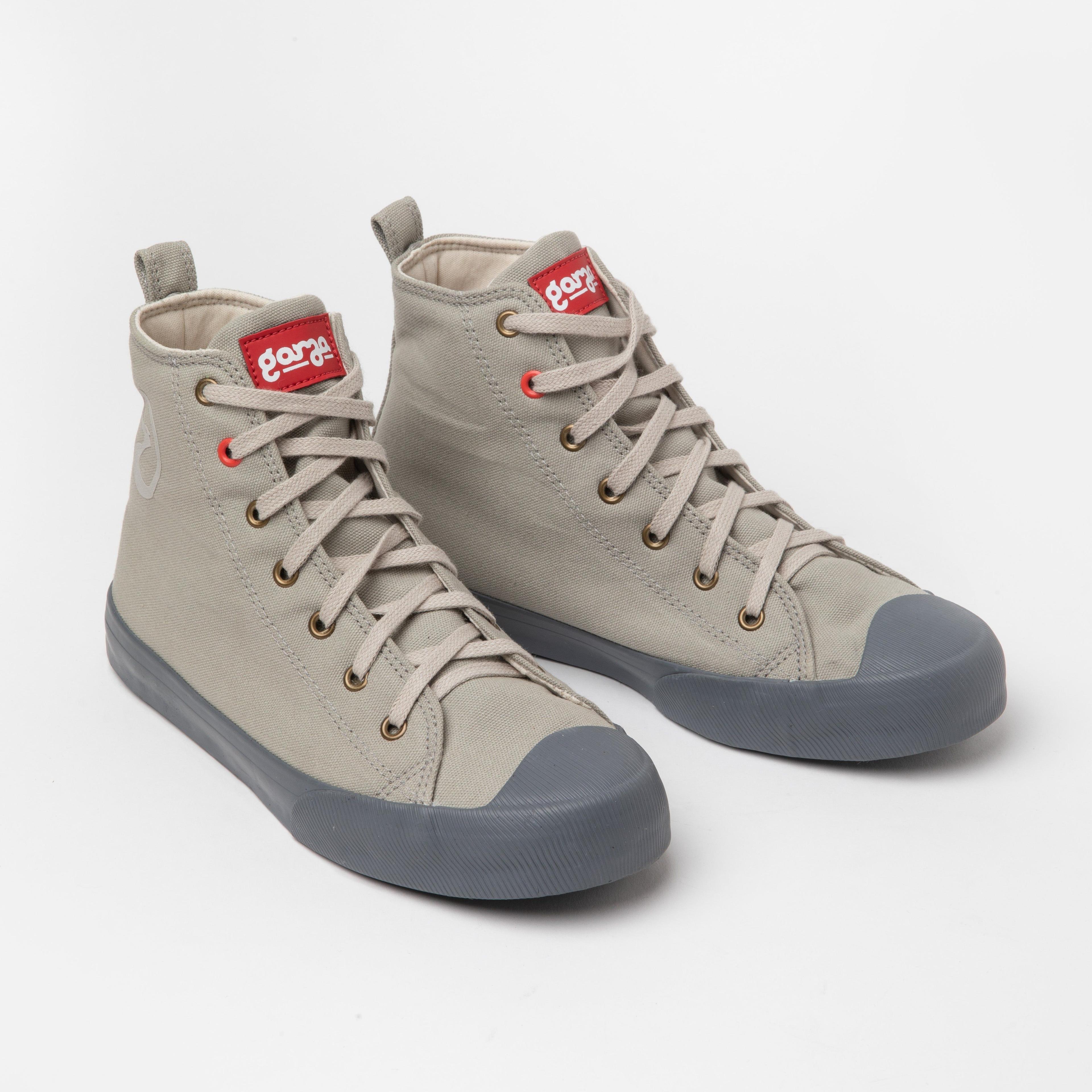 Zapatilla Urbana Unisex Garza Berna High Gris-3