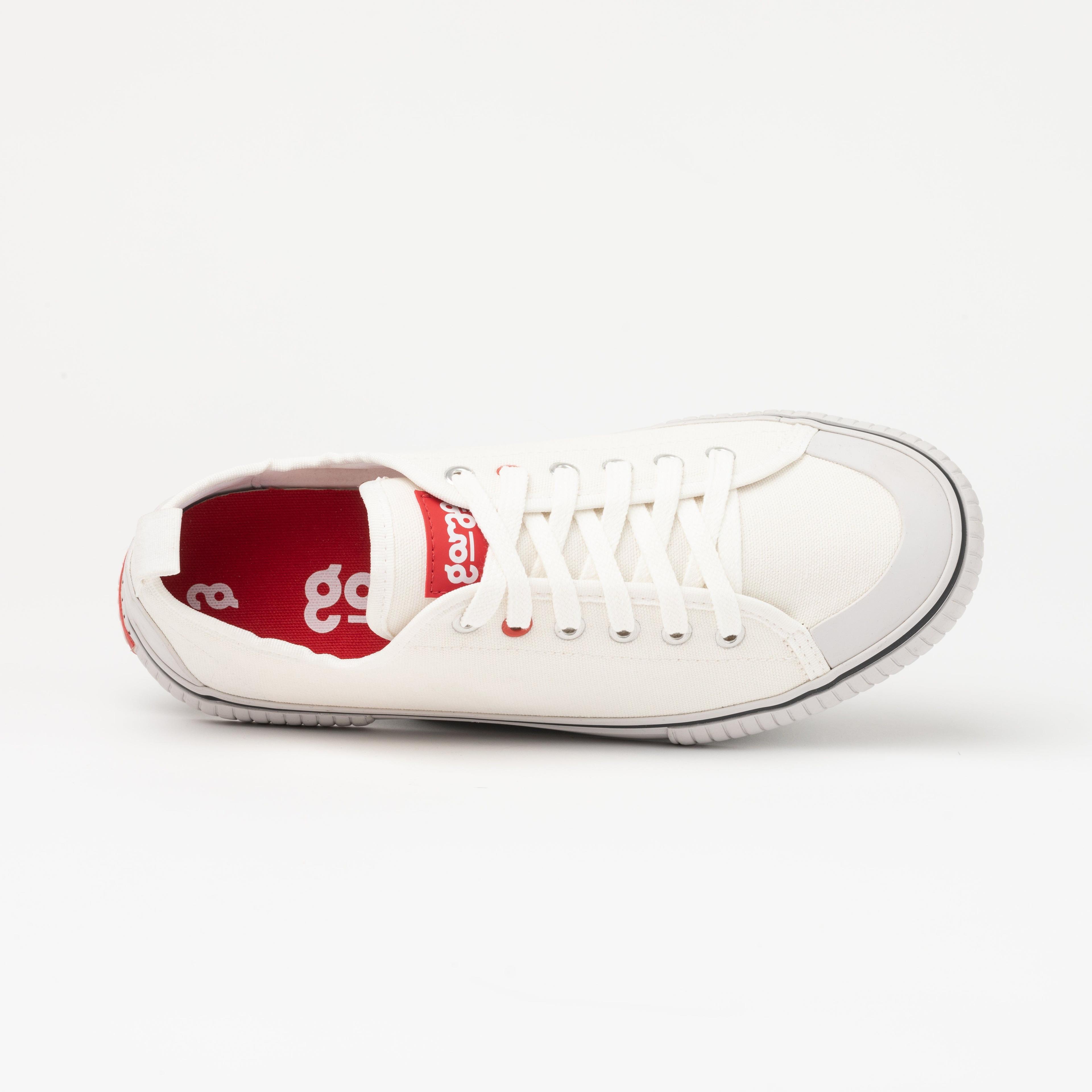 Zapatilla Urbana Unisex Garza New Zu Low White -3