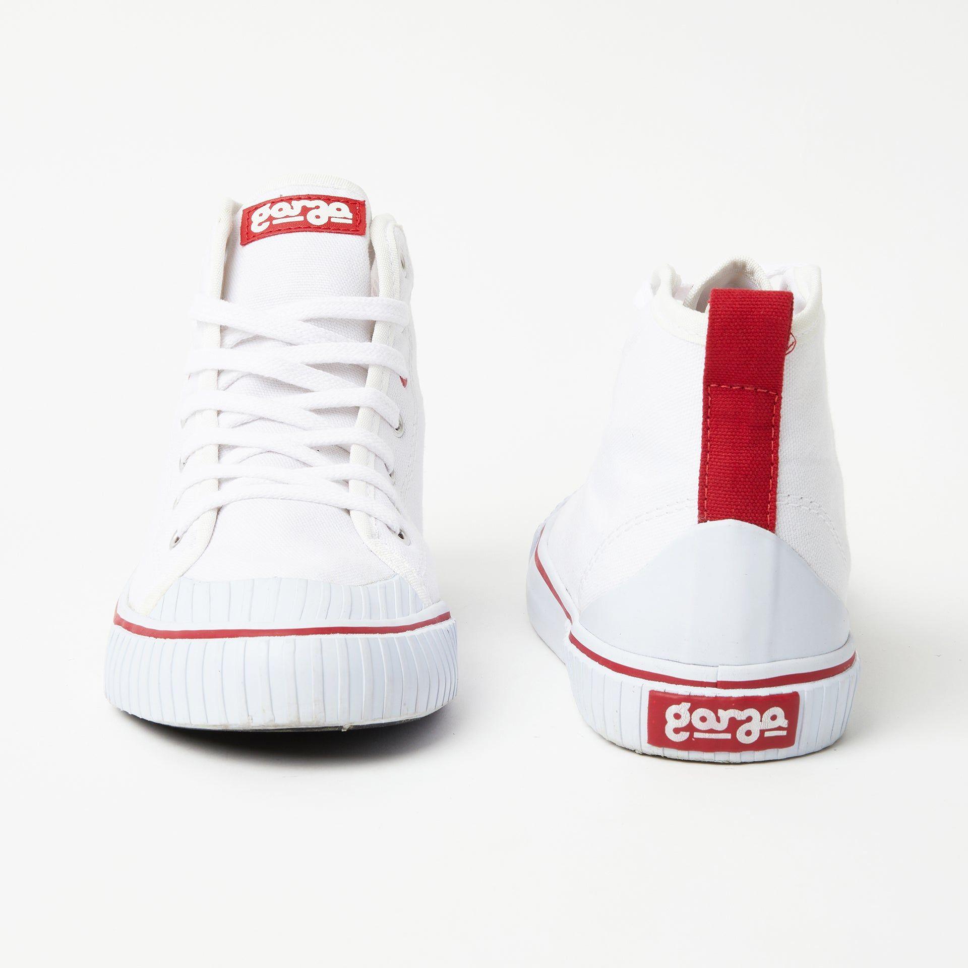 Zapatilla Urbana Unisex Garza Zu High Blanco-3