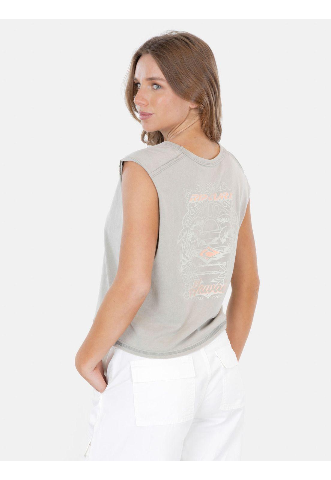 Polera Liv Honolulu Verde Mujer Rip Curl-2