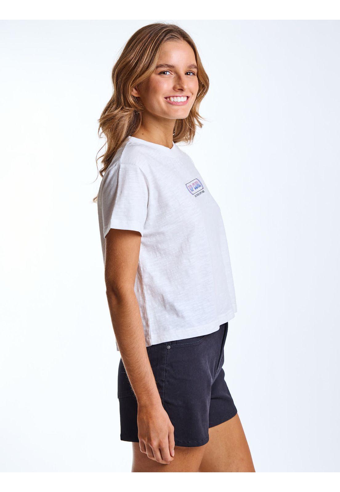 Polera MC SURFÉ Blanco Mujer Rip Curl-3