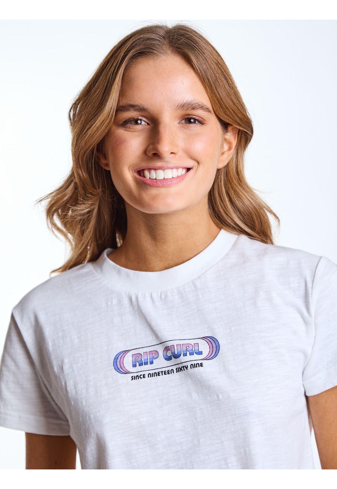 Polera MC SURFÉ Blanco Mujer Rip Curl-5