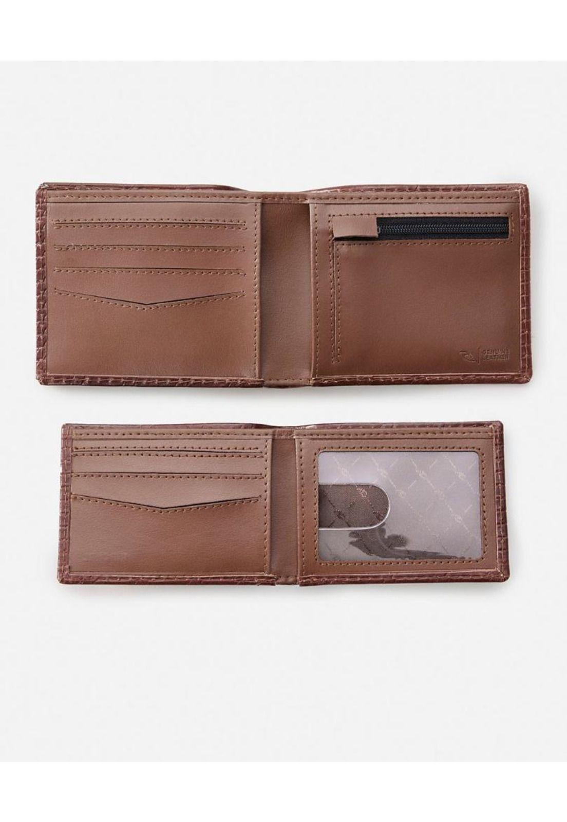 Billetera Locked-In Rfid Café Hombre Rip Curl-2