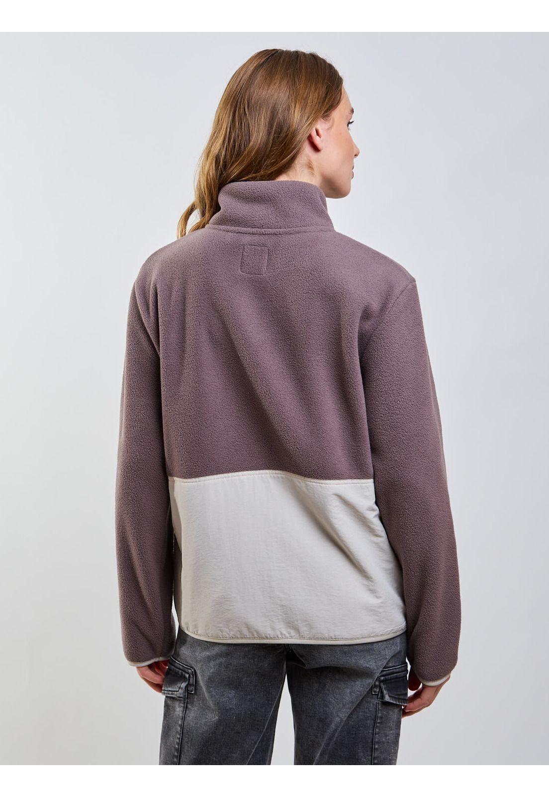 Poleron Polar Vanguard Café Mujer Rip Curl-1