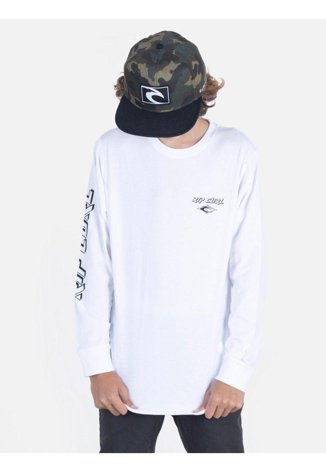 Polera Juvenil RP BLACK AND Blanco Blanco Rip Curl-0