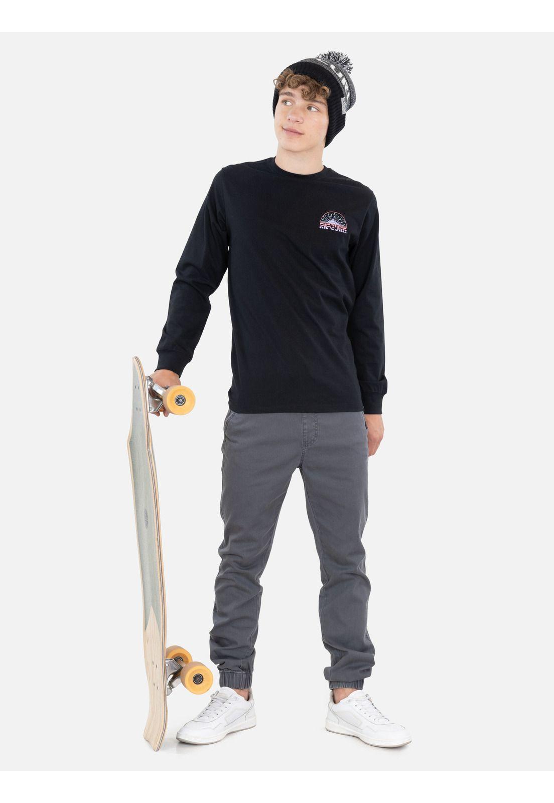 Pantalon Jogger Surfer Gris Hombre Rip Curl-3
