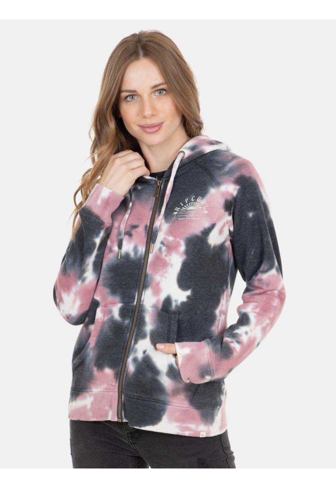 Poleron 6O165-WI21 Gris Mujer Gris Rip-0