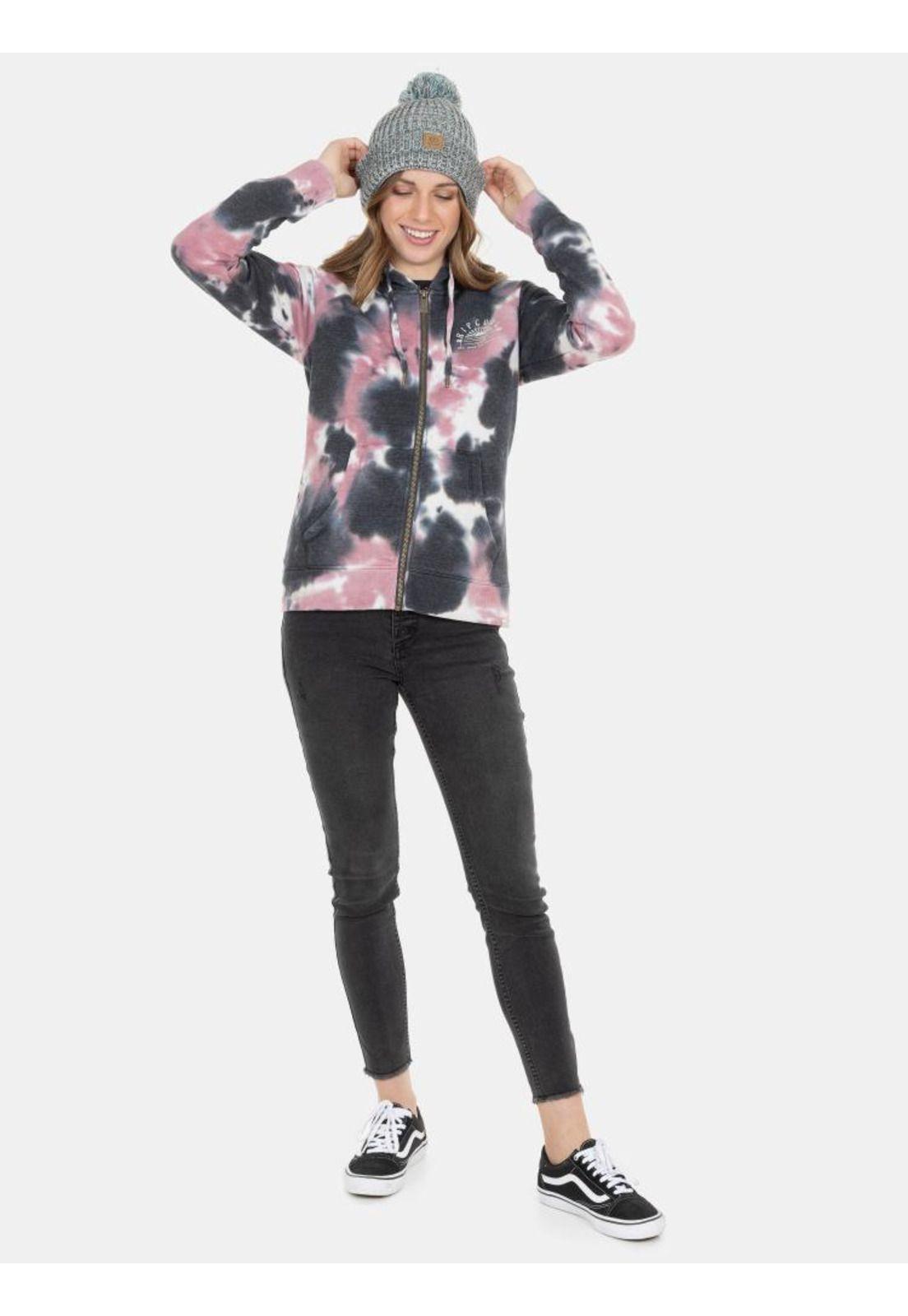 Poleron 6O165-WI21 Gris Mujer Gris Rip-3